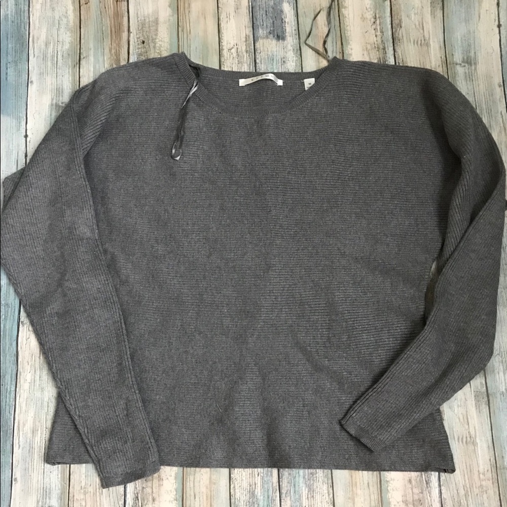 cyrus grey shirt NWT